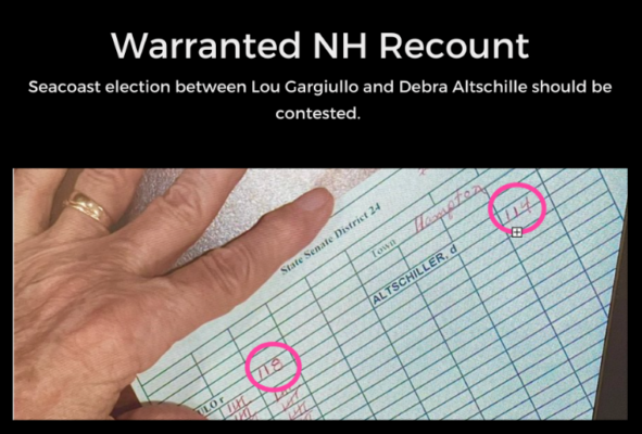 Warranted Recount Megan Davis