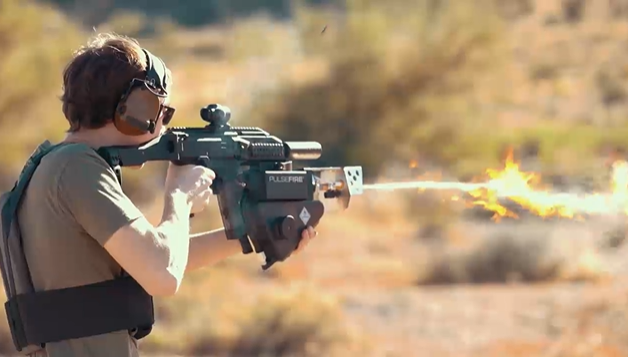 Pulse Fire UBF on a working AR Rifle