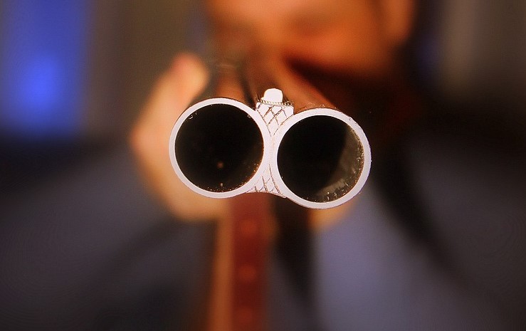 shotgun business end original Image by Emilian Robert Vicol from Pixabay