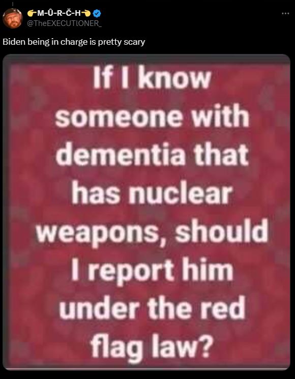 Biden Dementia Red Flag Laws