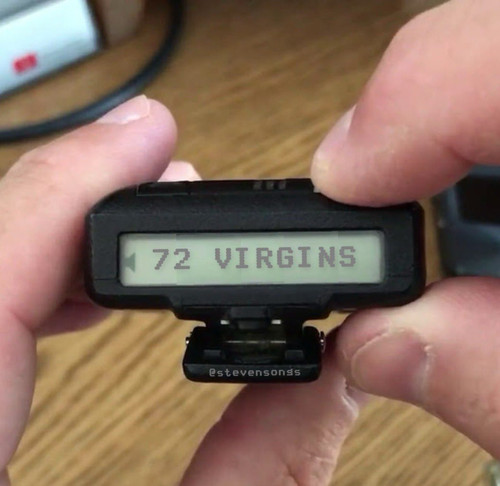 72 Virgins pager