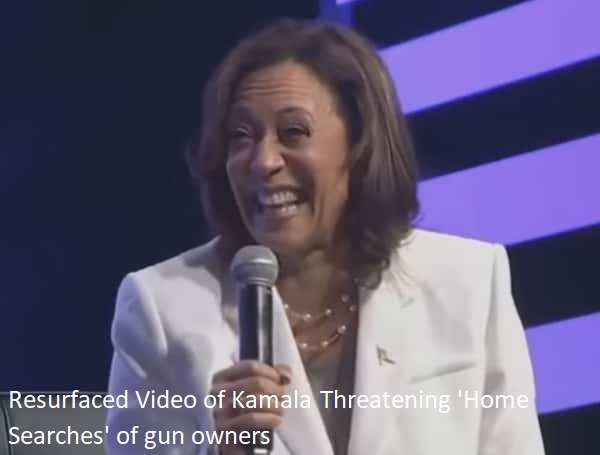 Kamala threatening to go into homes looking for guns