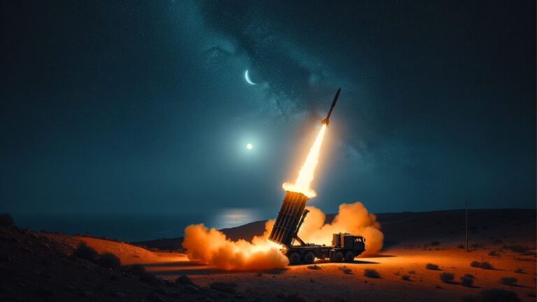 Missile launch rocket I