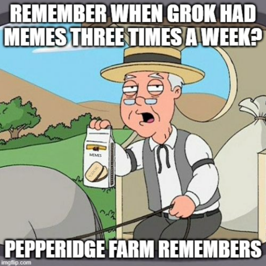 PEPPERIDGE FARM GROK COOKIE MEME REMEMBER